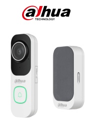 DAHUA DHT2400013 DAHUA DH-VDKP01-WG - Kit Timbre Inteligente Inalambrico Wifi 2.4 Ghz Camara de 4MP Compatible con DMSS Ranura Micro SD /