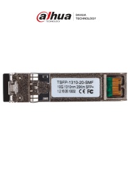 DAHUA DHT4160005 DAHUA TSFP-1310-20-SMF Modulo optico Gigabit/ Doble fibra / Puerto LC/ Envio de 1310nm y recepcion de 1310nm/ Distancia de transmision hasta 20 km