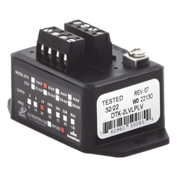 DITEK DTK-2LVLPLV Protector Bajo Voltaje / 2 Pares / NAC SLC IDC PIV / Terminales Tornillo / Sistemas de Incendio