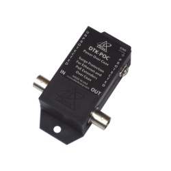 DITEK DTKPOC Protector Coaxial PoE / BNC Hembra / 75 Ohms / Ethernet 10/100 / Camaras IP y Extensores