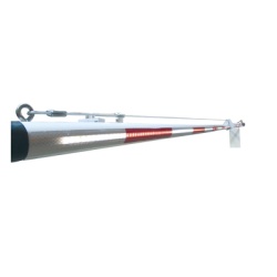 DKS DOORKING 1602-176 Mastil iluminado de 8.2 metros compatible con barrera 1602