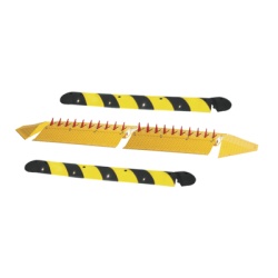 DKS DOORKING 1610-2M-KIT Kit de picos ponchallantas autonomo / Carriles de 2.2 M / No requiere barrera / FACIL INSTALACION / Incluye topes y tornilleria