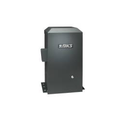 DKS DOORKING 9100-380 Operador para puertas corredizas de hasta 450 kg y 9 Metros de Longitud / Incluye 6 Metros de Cadena / Equipo de Uso Continuo