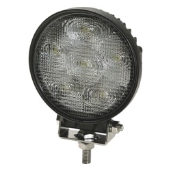 ECCO E92004 Luz de Trabajo: 700 lm Lumens - Iluminacion para vehiculos redonda LED 4 pulgadas de altura - Iluminacion para vehiculos pedestal
