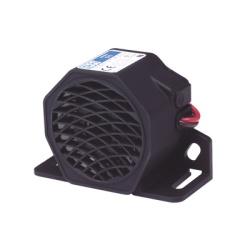 ECCO X575 Alarma de reversa vehicular 12-24 Vcc 107 dBA