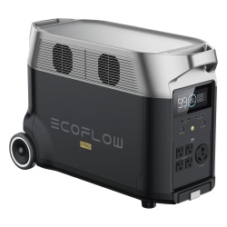 ECOFLOW EFD-500 Estacion de Energia Portatil DELTA PRO 3600Wh Litio LFP / 5 AC 3600W (7200W Pico) / 2 USB-C 200W / Capacidad para Aumentar Respaldo / Cargador de Coche 10A a 12.6V / Conectividad WiFi