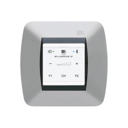 EGI AUDIO SOLUTIONS 1212 Mando Bluetooth IP | Control Tactil | Compatible Sistema Millennium | Alimentacion PoE | Color BlancoÂ |