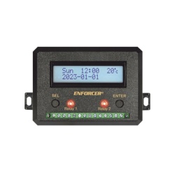 ENFORCER SECOLARM SA-027HQ Temporizador Anual / Dos Relevadores / Programable / Pantalla LCD