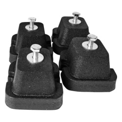 EPCOM AV-6510 KIT DE 4 BASES ANTIVIBRATORIA PARA AIRE ACONDICIONADO