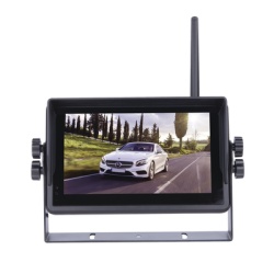 EPCOM EP175J Sistema Profesional Inalambrico de Camara de Reversa Infrarroja y Monitor Touch de 7" para Vehiculos de Trabajo y Montacargas