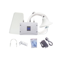 EPCOM EP20-TB-4GV2 Kit Amplificador de Senal Celular 2G 3G y 4G / Mejora llamadas convencionales y VoLTE / Amplifica senal de TELCEL AT&T y MOVISTAR / Cubre hasta 300 mÂ² con una antena y hasta 900 mÂ