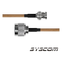 EPCOM INDUSTRIAL SBNC-142-N-60 Cable RG-142/U de 60 cms con conectores BNC Macho a N Macho.
