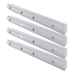 EPCOM INDUSTRIAL SDJH116 Barras de extension de riel de aluminio