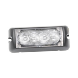EPCOM INDUSTRIAL SIGNALING XB-109-R Luz auxiliar brillante con 4 LEDs color rojo mica transparente