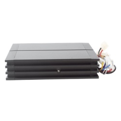 EPCOM INDUSTRIAL SIGNALING XJ100B Sirena Vehicular de 100W de Potencia Con Controlador Unimando Para Tonos Control de 3 Salidas Auxiliares Microfono e Interconexion a Radio