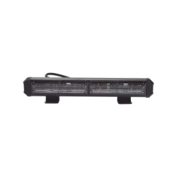 EPCOM INDUSTRIAL SIGNALING XLT2132RB Barra de Luz de Advertencia 2 Modulos de 6 LED 11 Pulgadas Rojo / Azul