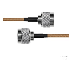 EPCOM INDUSTRIAL SN-142-N-60 Cable Coaxial RG-142/U de 60 cm. para 50 Ohm con Conectores N Macho a N Macho.