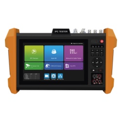 EPCOM MIPC750G Probador de Video con Pantalla LCD de 7" para IP ONVIF / 8MP TVI + 8MP CVI + 8MP AHD + SDI/EXa?ÂSDI + Multimetro + Cable TDR / Prueba de Red de Fibra Optica + Medidor de Distancia Lase