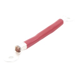 EPCOM POWERLINE CBL-AWG2-0.2R Cable Jumper para Baterías / 0.2 m (0.66 ft) / Calibre 2 AWG / Terminales de Ojo / Rojo / Conexión Serie o Paralelo