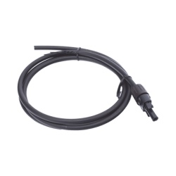 EPCOM POWERLINE CBL-MC4-1.5BLK Cable Fotovoltaico 1.5 m Negro Calibre 10 AWG con Terminal MC4-H en un Extremo