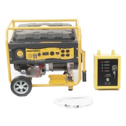 EPCOM POWERLINE EPGEN7000ATS Generador de Emergencia / 6.5 kW Nominal / 7 kW Máxima / Arranque Automático / 220V Bifásico / 60 Hz / Tanque 25 L / 12 h Autonomía
