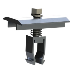 EPCOM POWERLINE EPLMC5NTAL50 Sujetador intermedio / Aluminio anodizado / Ajuste 25-40 mm / Riel 21 mm / Montaje paneles solares