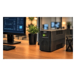 EPCOM POWERLINE EPU1000L UPS Línea Interactiva / 1,000 VA / 600 W / 120 Vca / 6 Tomas NEMA 5-15R / AVR / 320 Joules