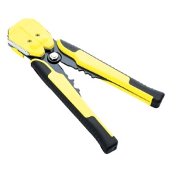 EPCOM POWERLINE JX-1301 Pinza Multifuncional / Pelacables y Prensado Automático / Calibres 10-24 AWG / Acero Térmicamente Tratado / Acabado Satinado Antióxido