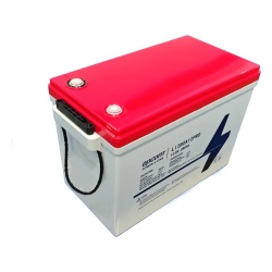 EPCOM POWERLINE LI280A12PRO Batería de Litio de Ciclo Profundo / 12.8 Vcc 280 Ah (3.58 kWh) / LiFePO4 / 6000 Ciclos / Descarga 140 A / Carga Rápida 100 A / BMS con Corte a 11.2 V