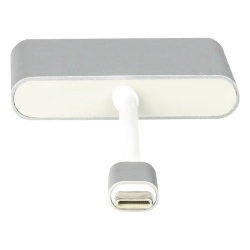 EPCOM POWERLINE TT-USB-CAV Adaptador Multipuerto USB-C / HDMI 4K / USB 3.0 5 Gbps / Carga PD 65W / 3-en-1 / Plug and Play