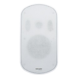 EPCOM PROAUDIO EP-865CF Altavoz de 2 vias | Montaje de Pared | 5.25" | 3 - 50W | 70/100V | 8 Ohms | Blanco | Carcasa Poliestireno