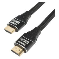 EPCOM PROAUDIO EP-RH-4K-1.8M Cable HDMI de 1.8 Metros (5.91 Pies) | Alta Definicion | Longitud | Version 2.0 | Alta Velocidad 18Gbps | 4K@60Hz | Conectores Chapados en Oro | Tipo Redondo