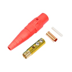 EPCOM PROAUDIO EPCAMLOCK400AFRED Conector camlock 400 AMPERES HEMBRA COLOR ROJO