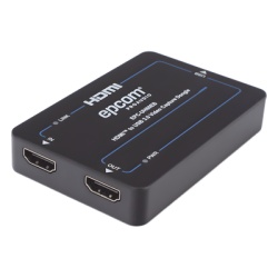 EPCOM PROAUDIO EPCUH60EB Adaptador de Captura de Video HDMI a USB 3.0 | 4K60 HDMI Entrada | 1080p60 USB Salida | HDCP 2.2 | 18 Gbps Ancho de Banda | Plug and Play | Compatible Windows Linux macOS - Img 2