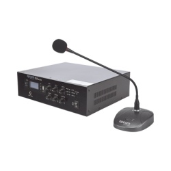 EPCOM PROAUDIO SFB120/MIC KIT de Amplificador de 120W Modelo SFB120 | mas Microfono de Escritorio Modelo SF621A
