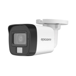 EPCOM PROFESSIONAL B8-TURBO-DL [Dual Light + ColorVu] Bala TurboHD 2 Megapixel (1080p) / Gran Angular 101Â° / Lente 2.8 mm / 30 mts IR EXIR / 20 mts Luz Blanca / Exterior IP67 / 4 Tecnologias / Microf