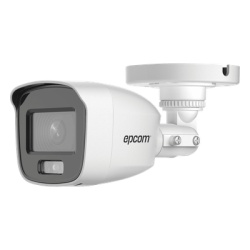 EPCOM PROFESSIONAL B8TURBODL/A [Dual Light + ColorVu] Bala TURBOHD 2 Megapixel (1080p) / Lente 2.8 mm / 20 mts IR EXIR + 20 mts Luz Blanca / Microfono Integrado / Exterior IP66 / Metal / dWDR