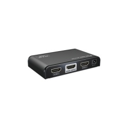EPCOM TITANIUM TT-312-V2.0 Divisor (Splitter) HDMI 4K de 1 entrada a 2 salidas / Soporta 4KÃ—2K / HDMI 2.0 / HDCP 2.2 / HDMI 3D / Longitud del cable de Entrada ?30m Salida ?25m / Divide 1 Entrada de v