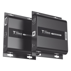 EPCOM TITANIUM TT-683-4.0 Kit Extensor HDMI para distancias de 120 metros / Resolucion 4K @ 30Hz / Cat 6 / Soporta conexion Uno a Uno y Uno a Muchos / Soporta hasta 253 Rx / Baja Latencia / Uso 24/7 /