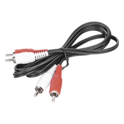 EPCOM TITANIUM TT2RCA1M Cable RCA Macho a Macho de 1 Metro (3.28 Pies) de Longitud para Aplicaciones de Audio y Video Optimizado para HD