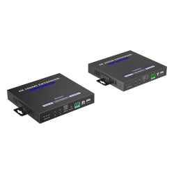 EPCOM TITANIUM TT592 KIT EXTENSOR HDMI 4K@60HZ sobre IP GIGABIT | IPCOLOR | 100m en Conexion Uno a Uno | Salida Loop | IR Bi-Direccional | RS232 | ARC | CERO LATENCIA | Soporta conexion Uno a Muchos/S