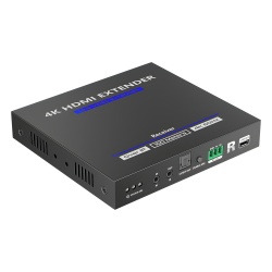 EPCOM TITANIUM TT592RX Receptor Compatible para Kits TT592 | Resolucion 4K@60Hz | Cat 5e/6 | Distancia de 100 m | IPCOLOR | Control IR | Cero Latencia | Compatible con Switch Gigabit.