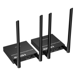 EPCOM TITANIUM TT699KVMV20 Extensor Inalambrico HDMI| Con KVM | 4K@60Hz 4096x2160 | Tecnologia ipcolor | Banda 5G 5.18-5.24 GHz | Distancia 50 m | Conexion de Hasta 1 a 4 - Img 2