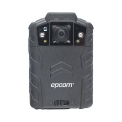 EPCOM XMRX5V2 Body Camera para Seguridad / Hasta 48 Megapixeles / Video HD 4 Megapixel / Descarga de Video Automatica / GPS Interconstruido / Pantalla LCD