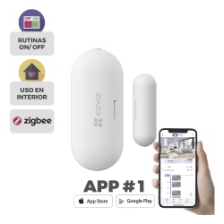EZVIZ CS-T2C Contacto Magnetico Inalambrico / Para Hub CS-A3 / Compatible con Kit de Alarmas EZVIZ CS-B1 / Uso en Interior / Protocolo Zigbee /