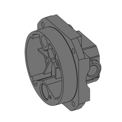 FAAC 7171485 TAPA TRASERA PARA OPERADOR FAAC 400