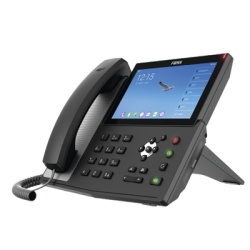 FANVIL X7A Telefono IP Android Empresarial para 20 lineas SIP pantalla tactil Wi-Fi y Bluetooth PoE hasta 112 botones DSS puertos Gigabit soporta recepcion de video.