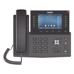 FANVIL X7C Telefono IP empresarial para 20 lineas SIP Bluetooth integrado para diademas PoE y hasta 60 botones DSS con doble puerto Gigabit soporta recepcion de video - Img 2
