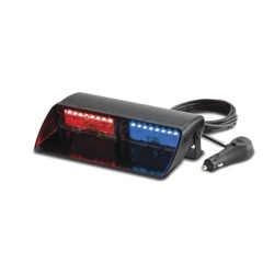 FEDERAL SIGNAL 329-202-RBRB LUZ INT VIPER S2 DOBLE BICOLOR ROJO/AZUL 24 LEDS 25 PATRONES INC ADAPT P/ENCENDEDOR