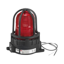 FEDERAL SIGNAL INDUSTRIAL 191XLS-024-R Luz de advertencia LED para ubicaciones peligrosas montaje para superficies 24 VCD color Rojo